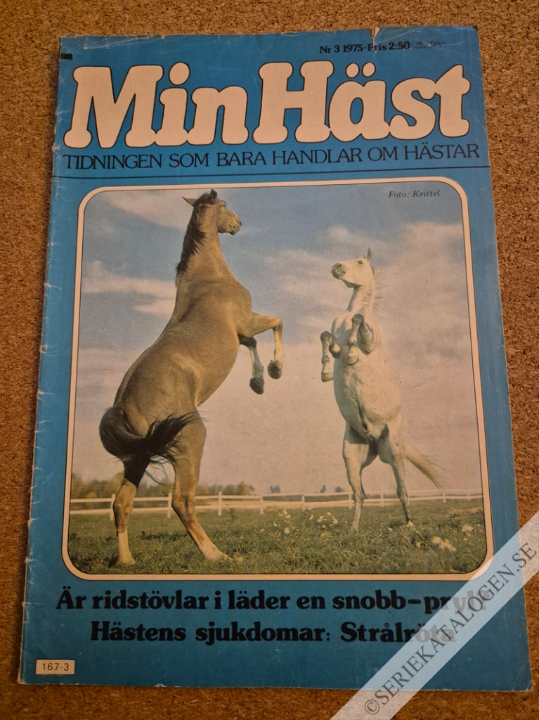 Framsida på Min häst #3 (1975)