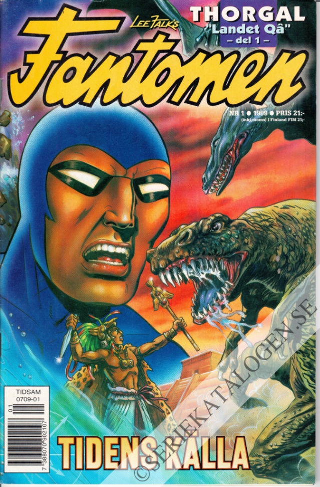 Framsida på Fantomen #1 (1999)