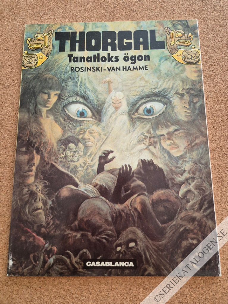 Framsida på Thorgal Tanatloks ögon (1993)