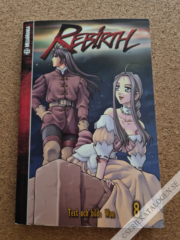 Framsida på Rebirth #8 (2006)