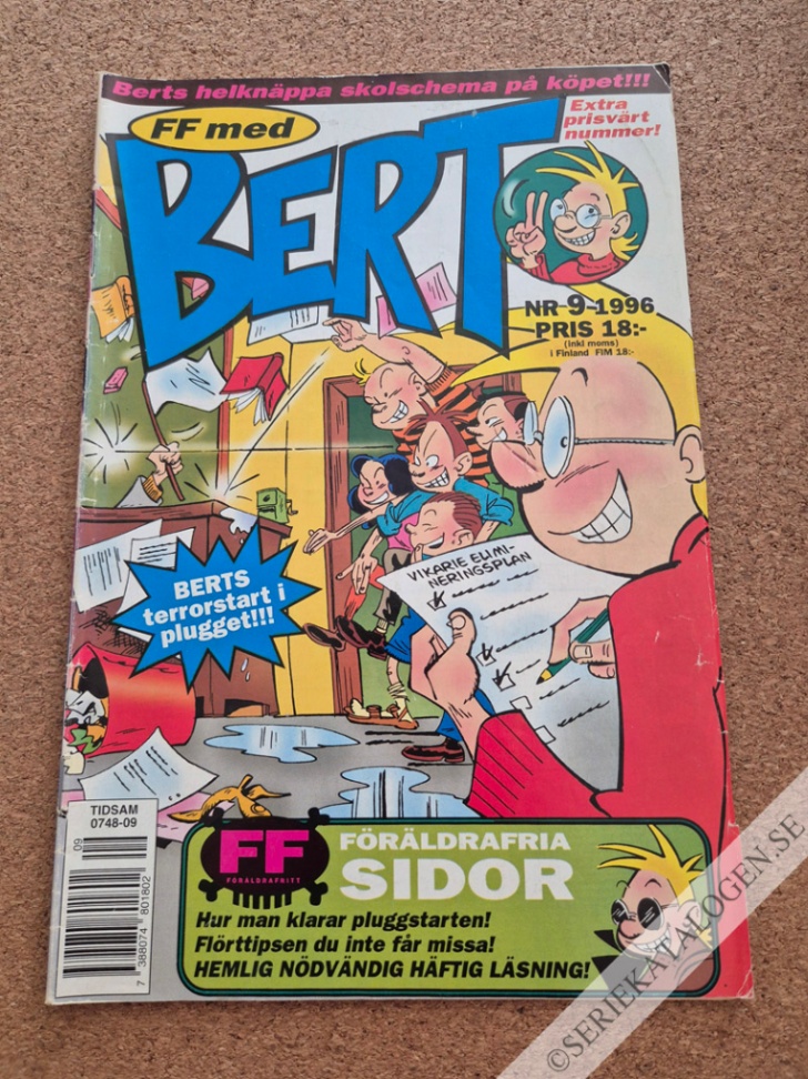 Framsida på FF med Bert #9 (1996)