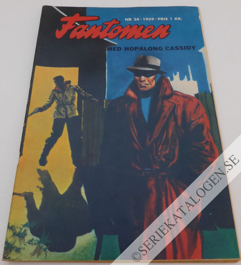 Framsida på Fantomen #24 (1959)
