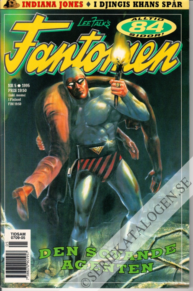 Framsida på Fantomen #5 (1995)