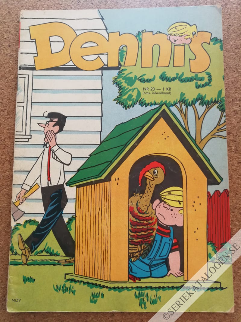 Framsida på Dennis #23 (1966)