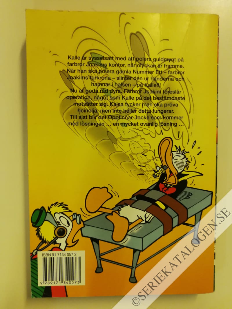 Baksida på I halsen på Kalle (2005)