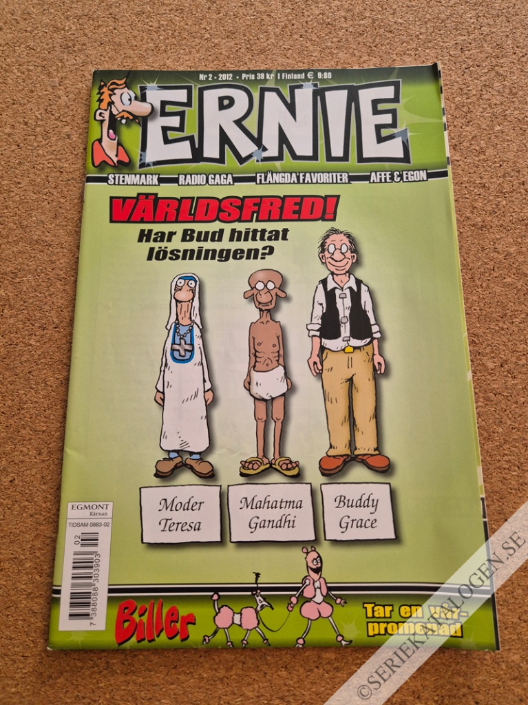 Framsida på Ernie #2 (2012)