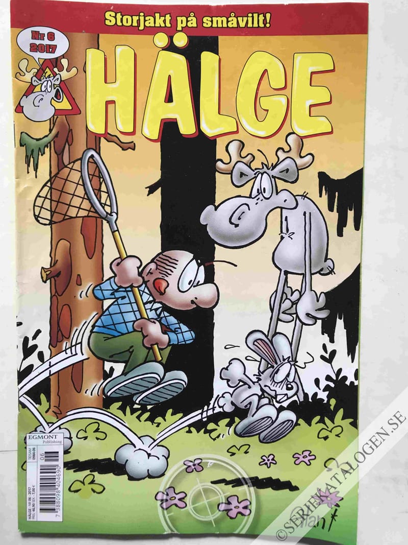 Framsida på Hälge #6 (2017)