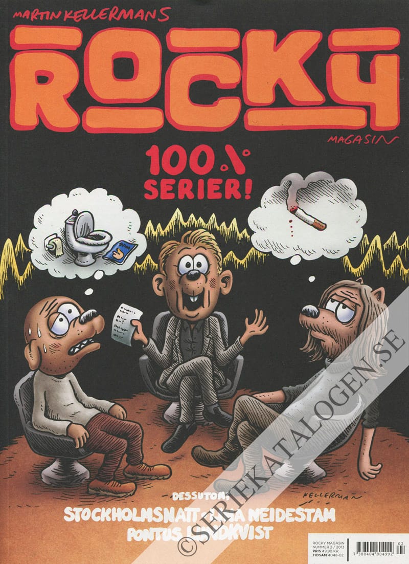Framsida på Martin Kellermans Rocky #2 (2013)