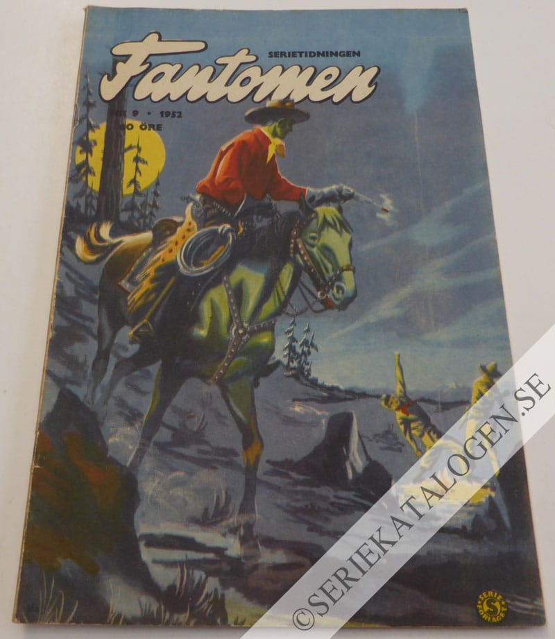 Framsida på Fantomen #9 (1952)