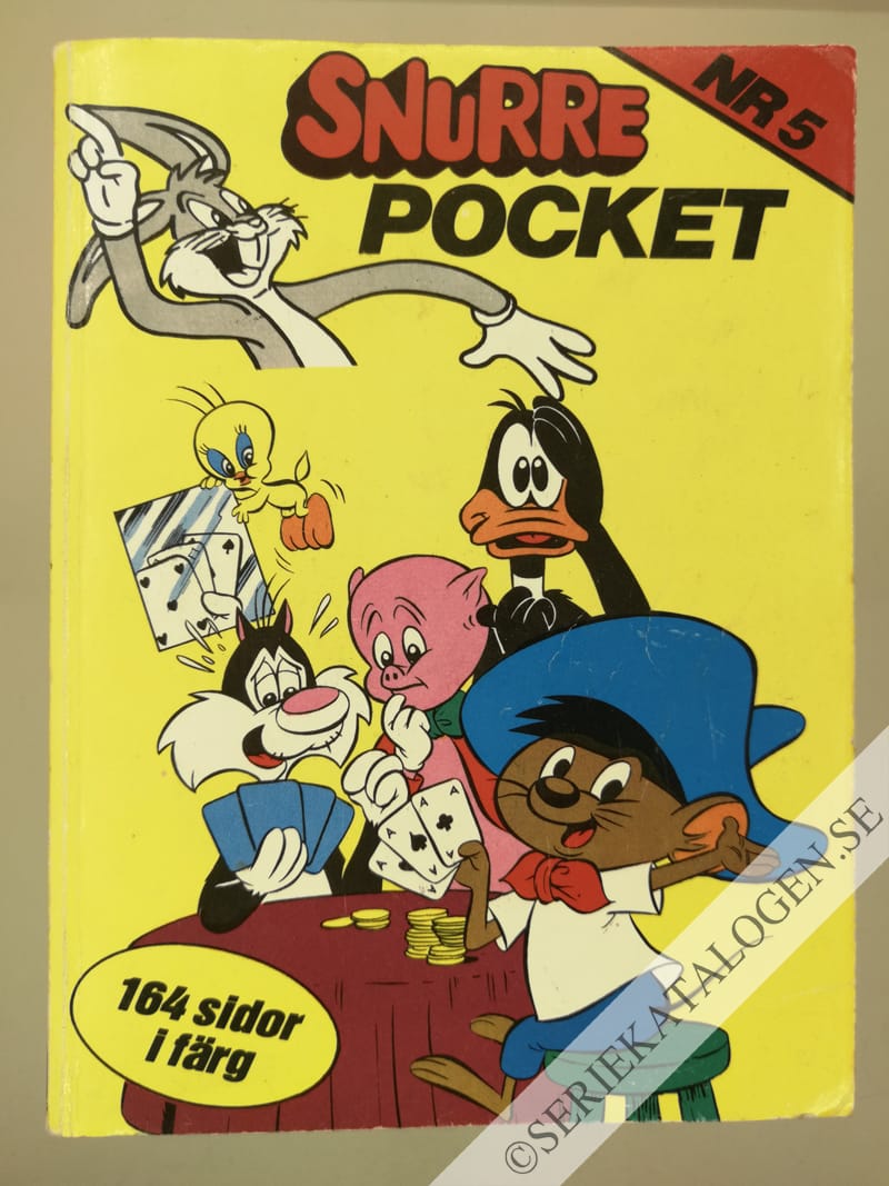 Framsida på Snurre pocket #5 (1983)