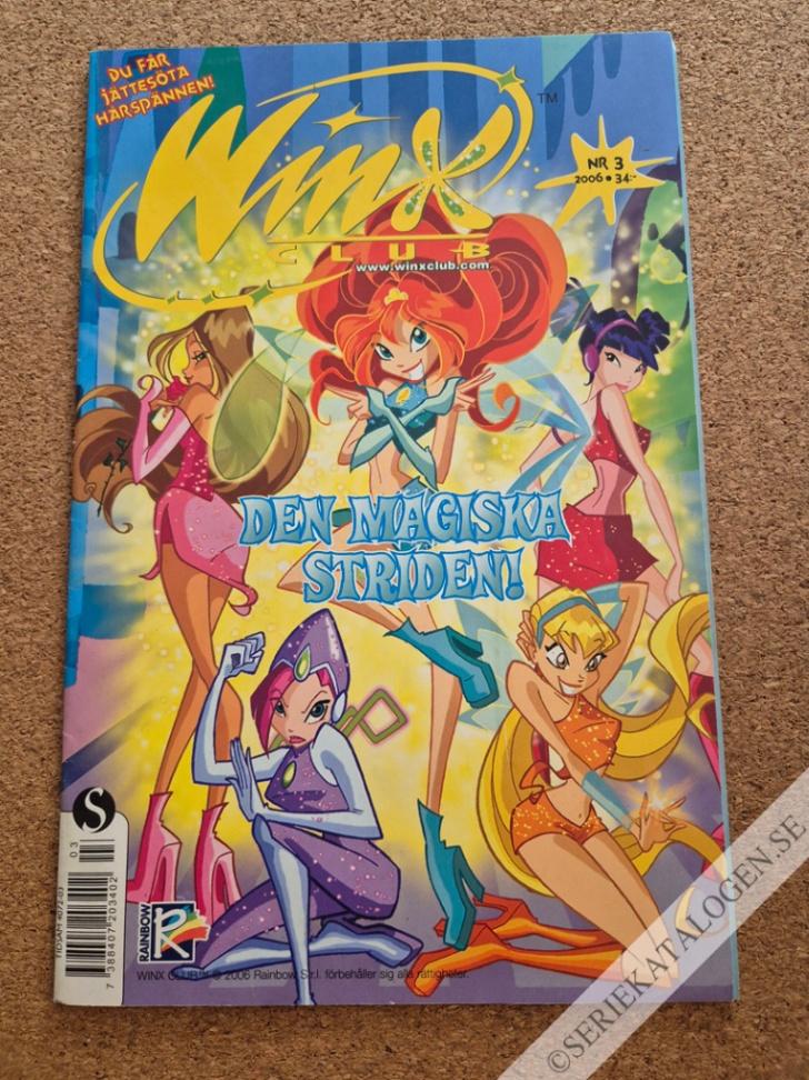 Framsida på Winx Club #3 (2006)