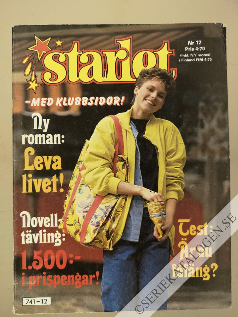 Framsida på Starlet #12 (1983)