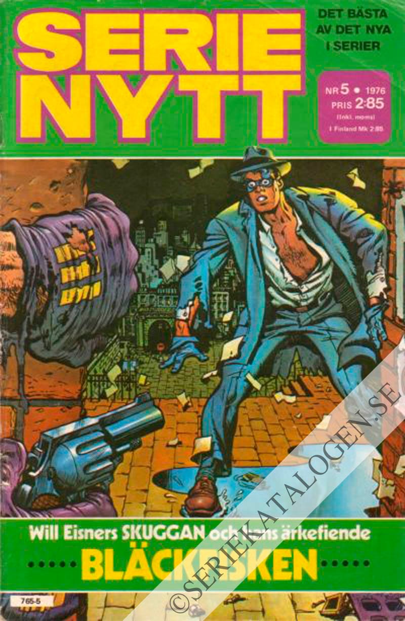 Framsida på Serie-Nytt #5 (1976)