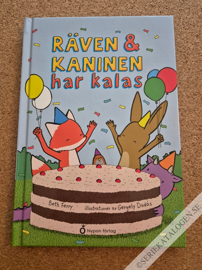 Framsida på Räven & Kaninen Räven & Kaninen har kalas (2022)
