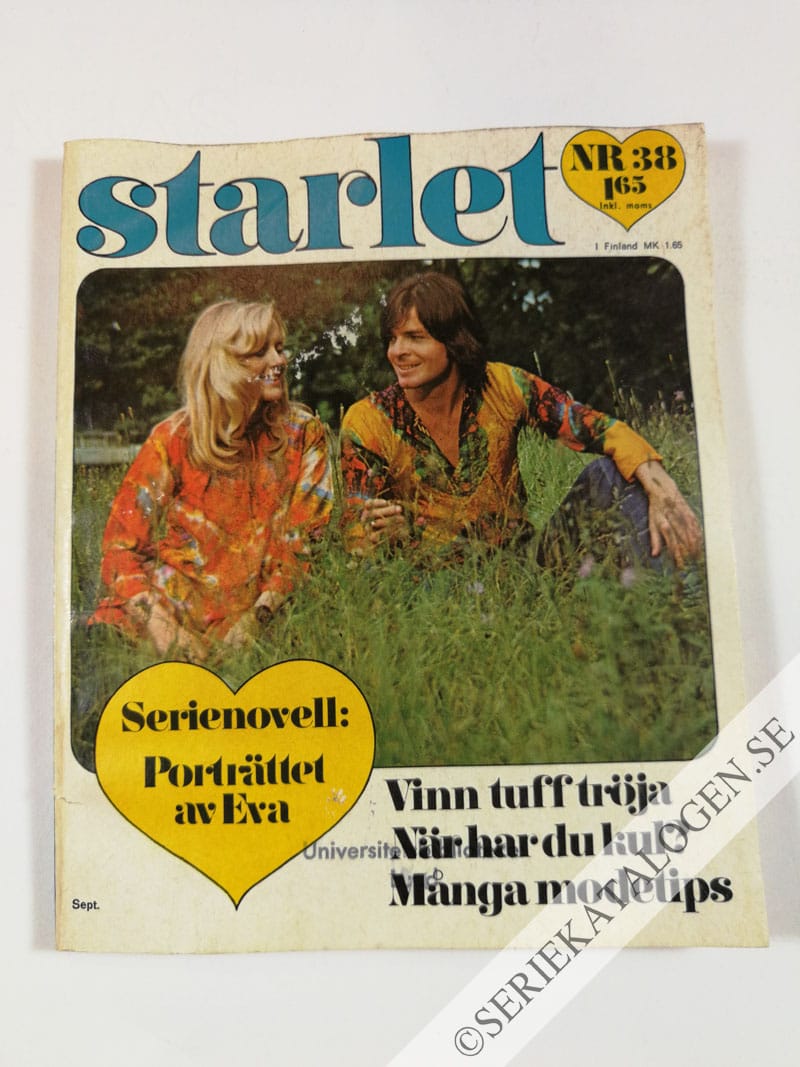 Framsida på Starlet #38 (1971)