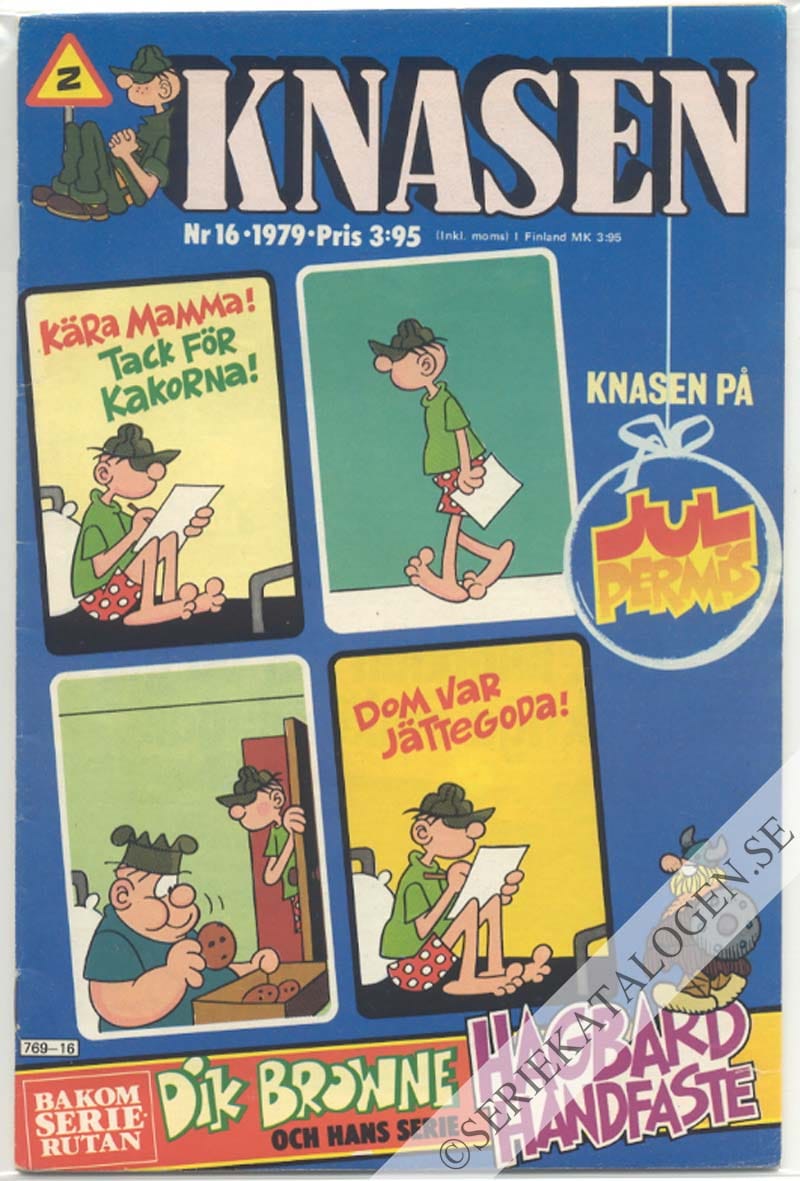 Framsida på Knasen #16 (1979)