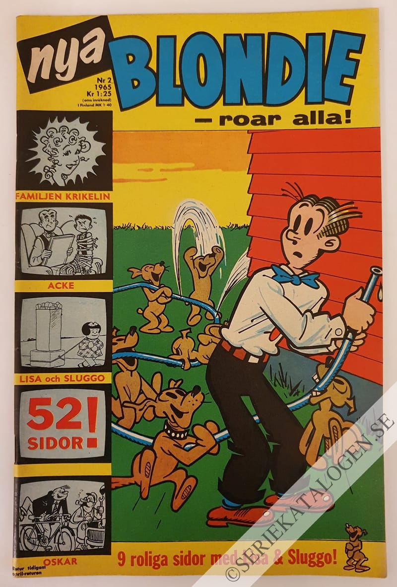 Framsida på Blondie #2 (1965)
