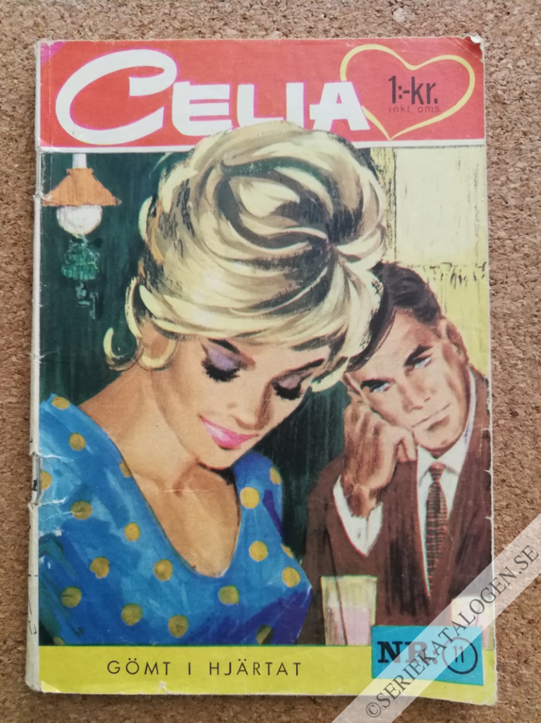 Framsida på Celia Gömt i hjärtat (1965)