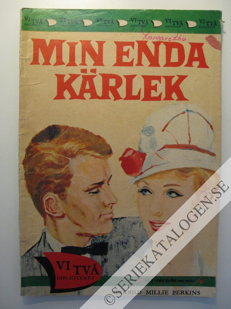 Framsida på Vi två-biblioteket #11 - Min enda kärlek (1961)