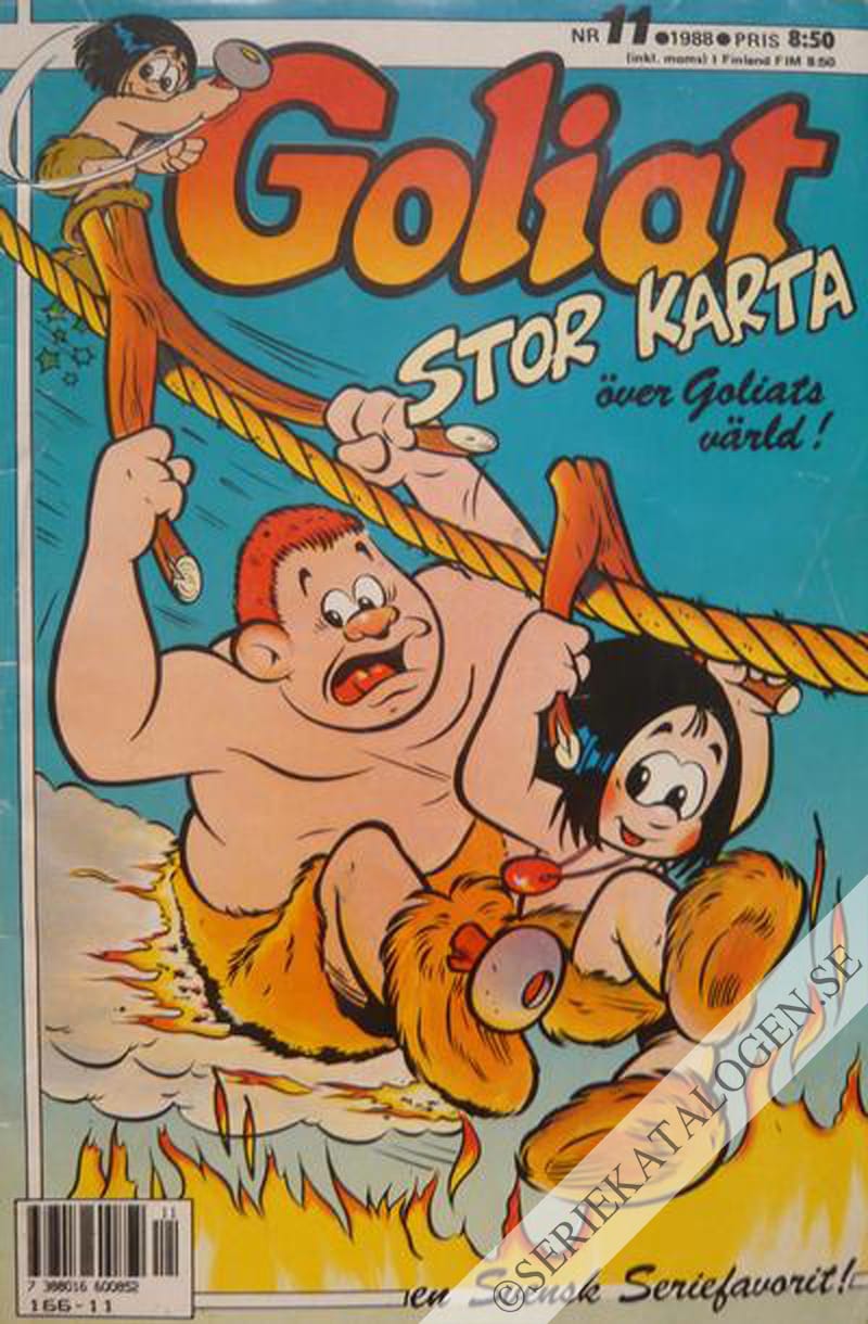 Framsida på Goliat #11 (1988)