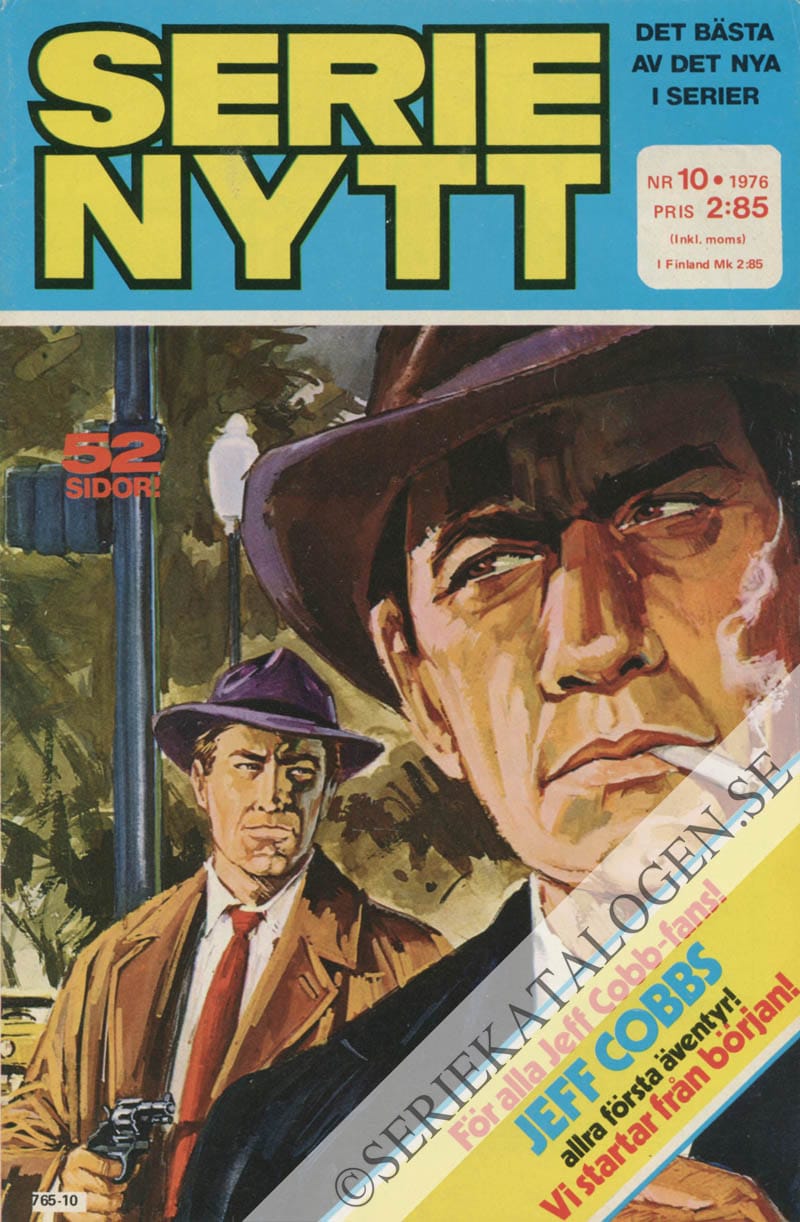 Framsida på Serie-Nytt #10 (1976)