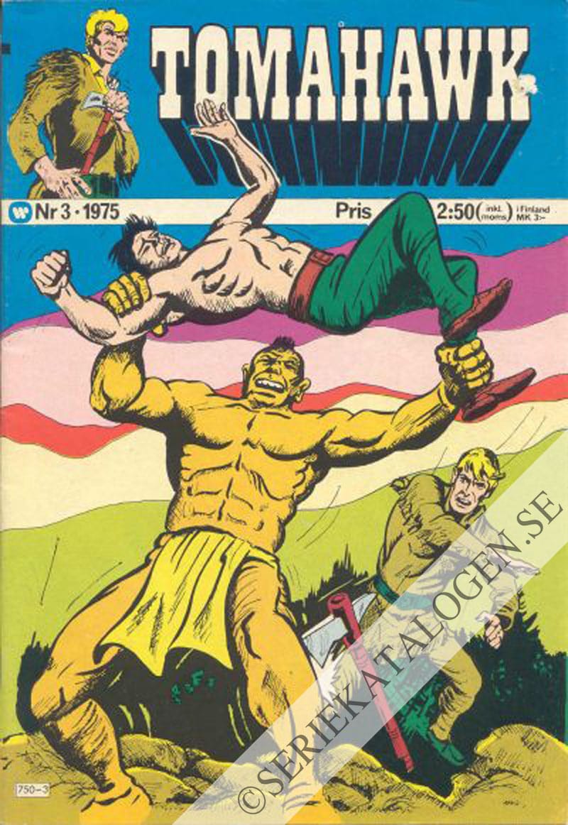 Framsida på Tomahawk #3 (1975)