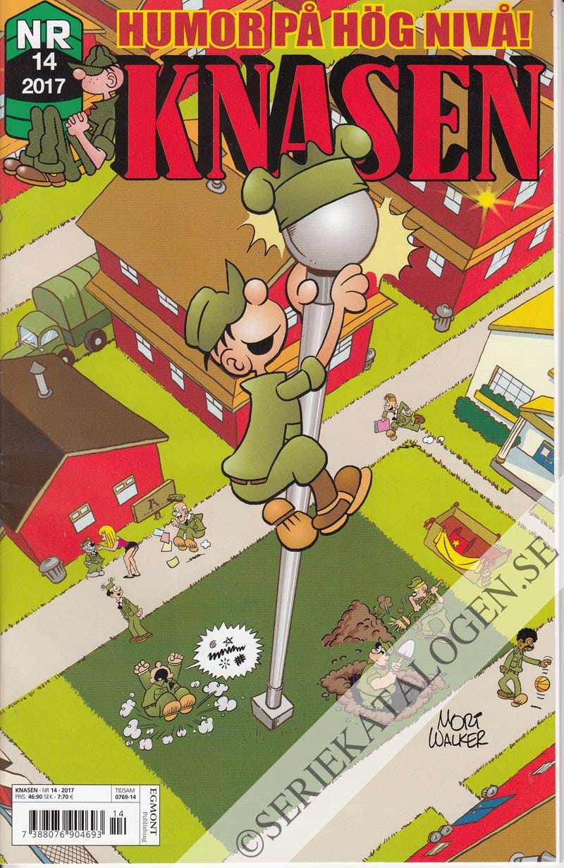Framsida på Knasen #14 (2017)
