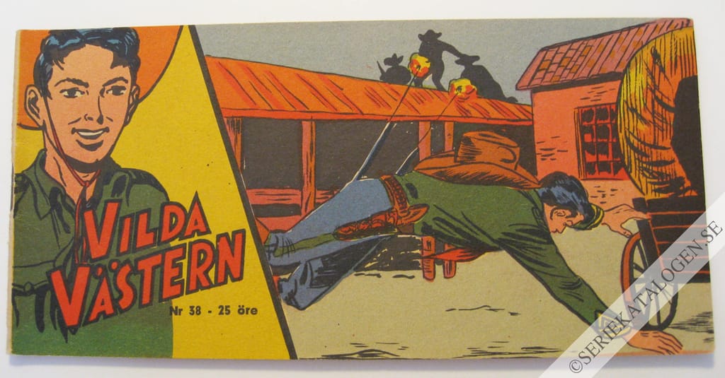 Framsida på Vilda Västern #38 (1959)