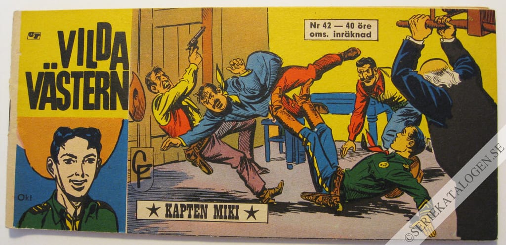 Framsida på Vilda Västern #42 (1964)