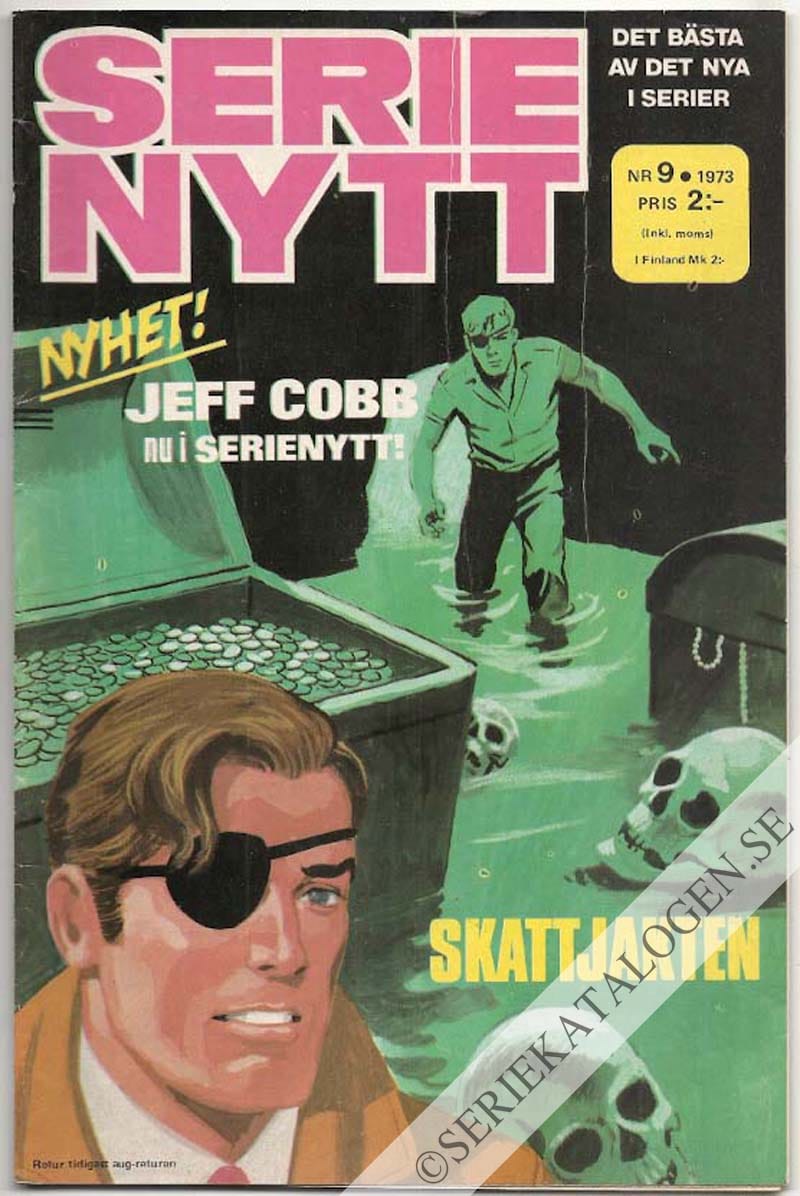 Framsida på Serie-Nytt #9 (1973)