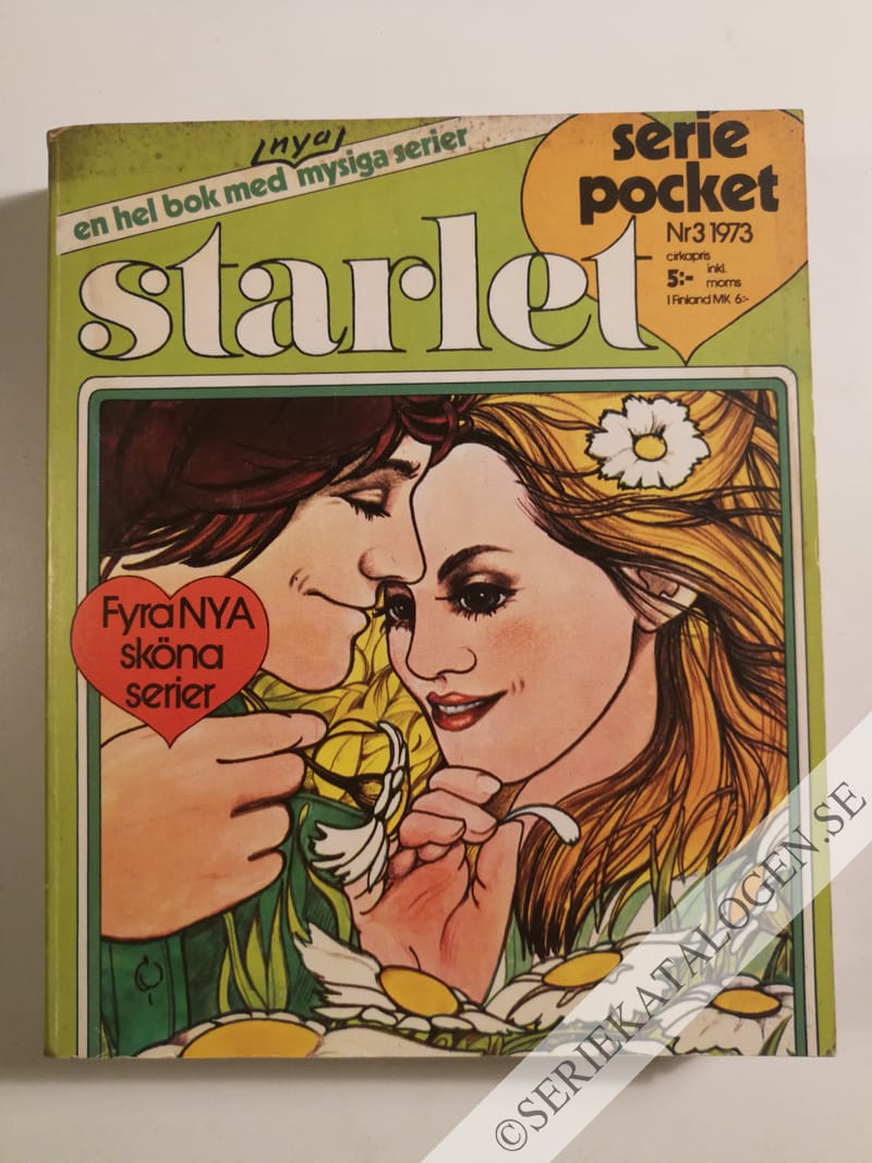 Framsida på Starlet seriepocket #3 (1973)