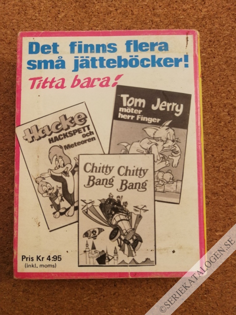 Baksida på Flipper och späckhuggaren (1971)