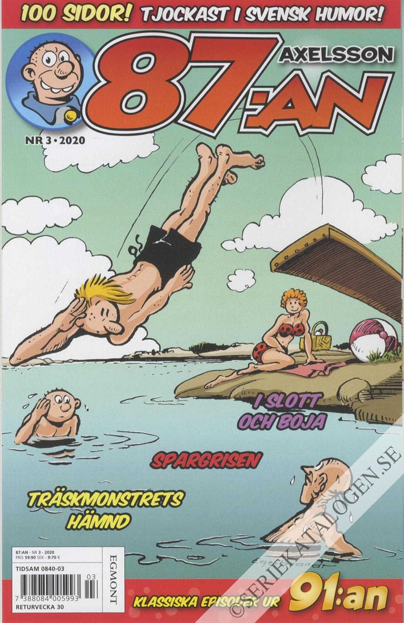 Framsida på 87:an Axelsson #3 (2020)