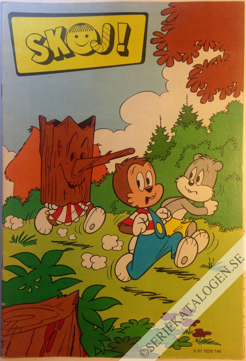 Framsida på Skoj #S 01 1520 146 (1982)