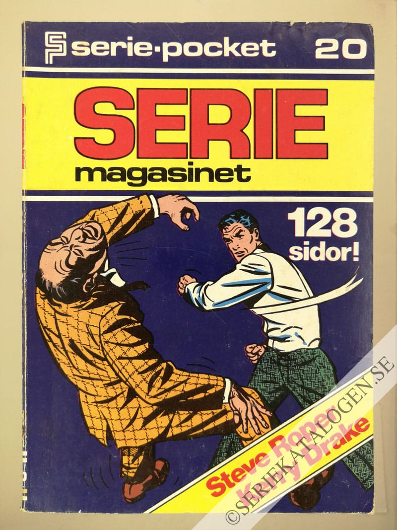 Framsida på Seriepocket Seriemagasinet (1974)
