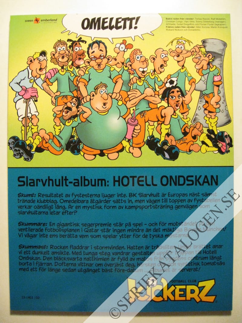 Baksida på Hotell Ondskan (2014)