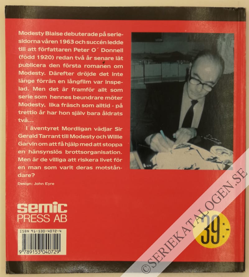 Baksida på Mordligan/Den försvunne vetenskapsmannen (1993)