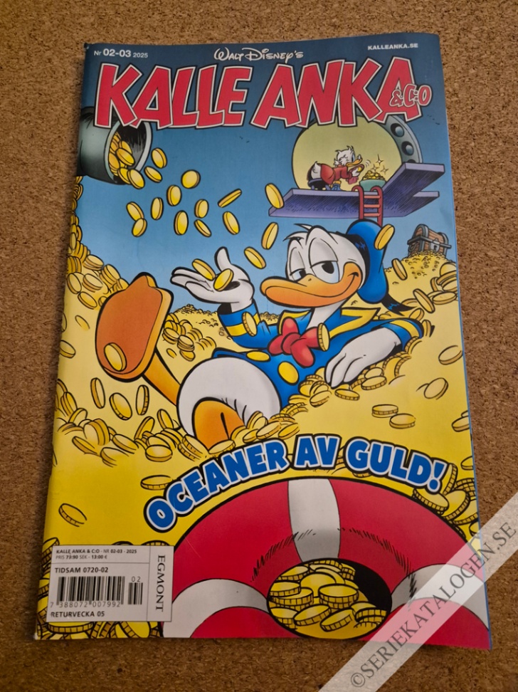 Framsida på Kalle Anka & C:o #2-3 (2025)