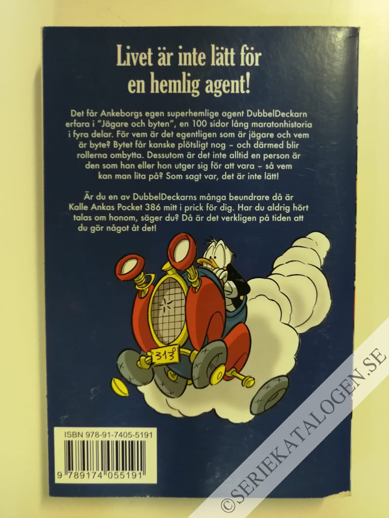 Baksida på Jägare - och byten! (2011)