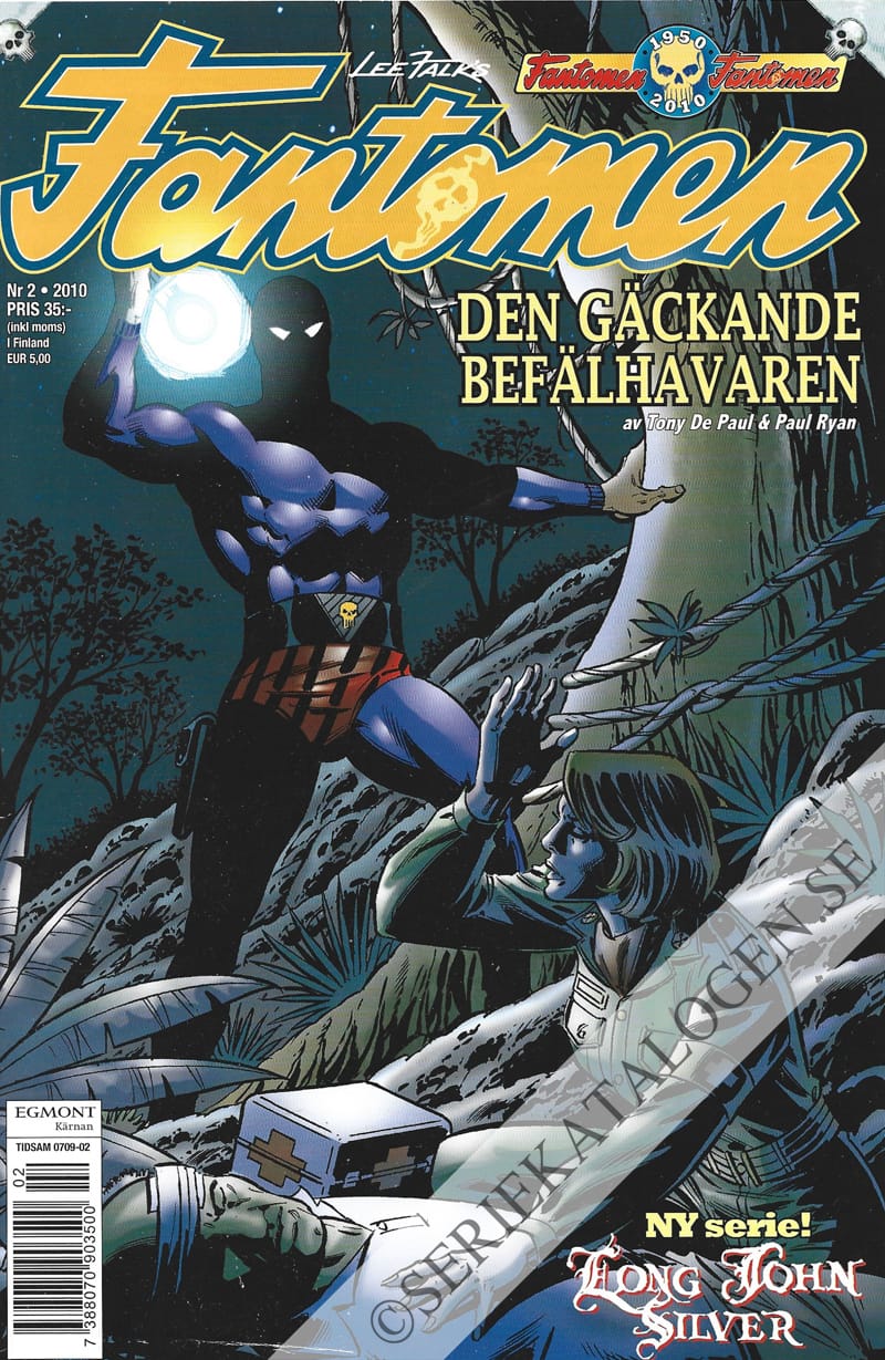 Framsida på Fantomen #2 (2010)