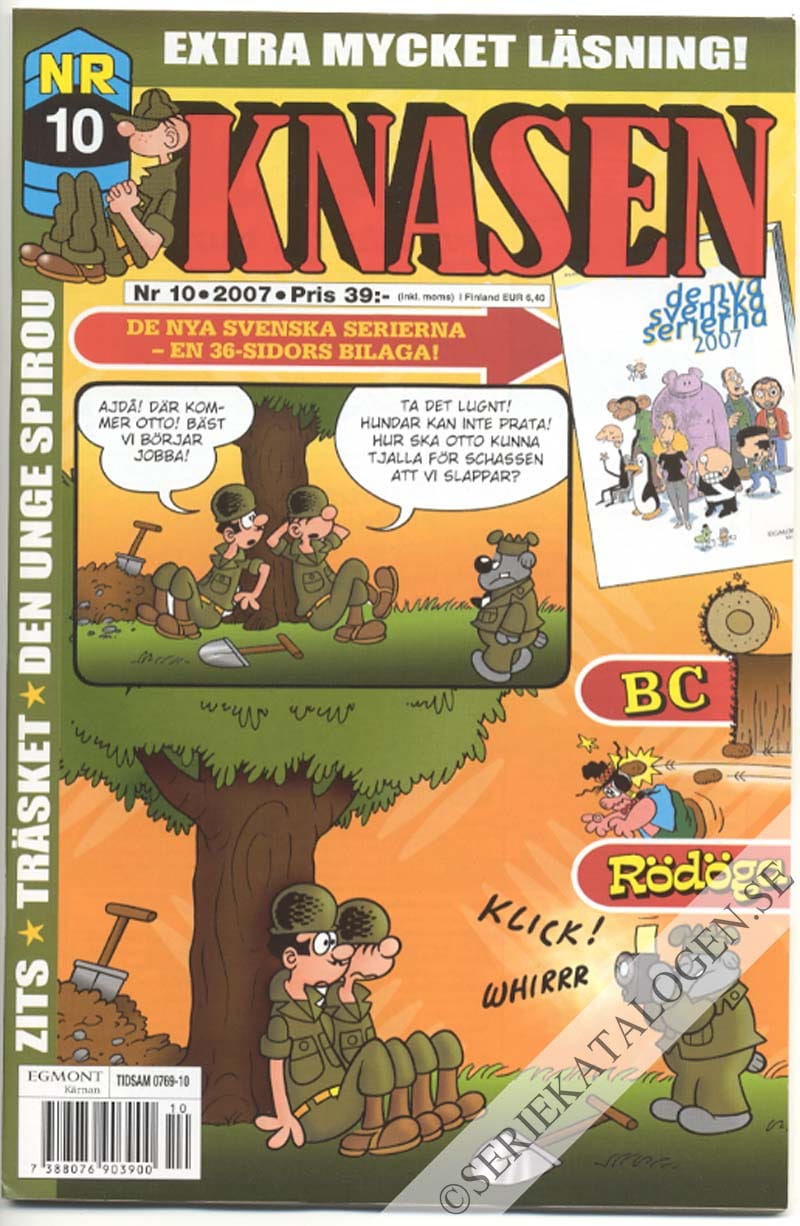 Framsida på Knasen #10 (2007)