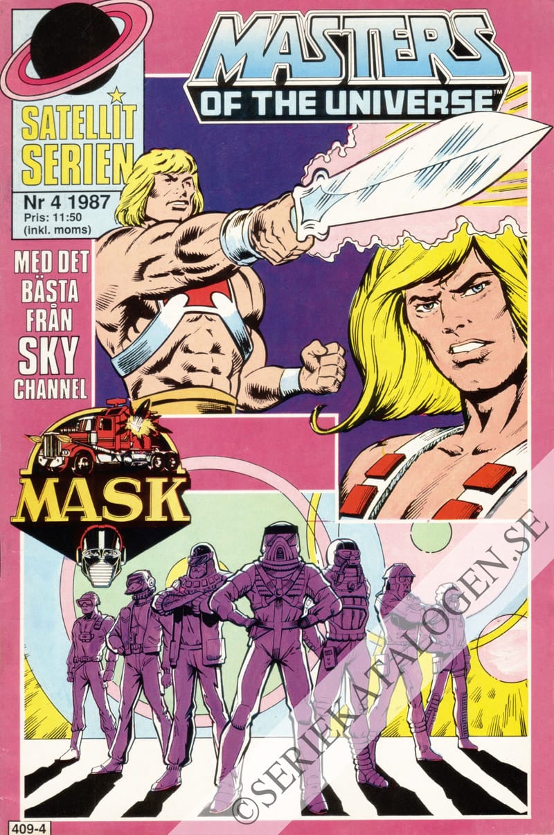 Framsida på Satellitserien #4 (1987)