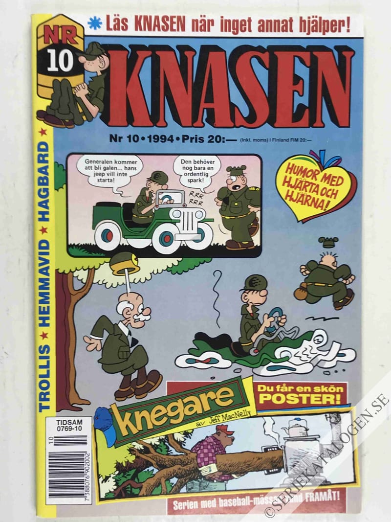 Framsida på Knasen #10 (1994)
