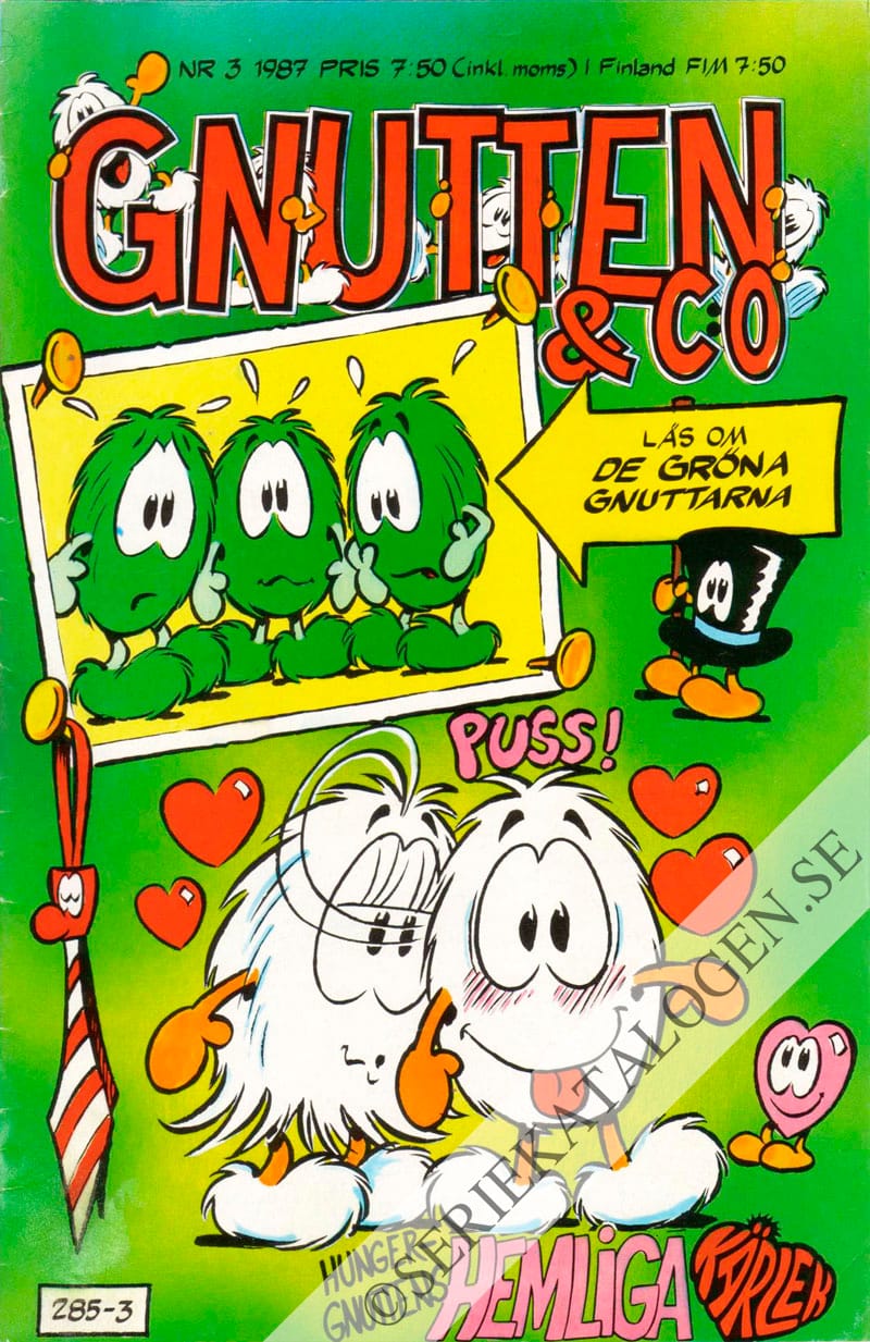 Framsida på Gnutten & C:o #3 (1987)