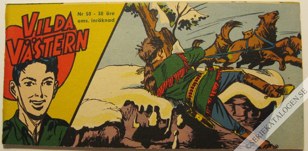 Framsida på Vilda Västern #50 (1960)