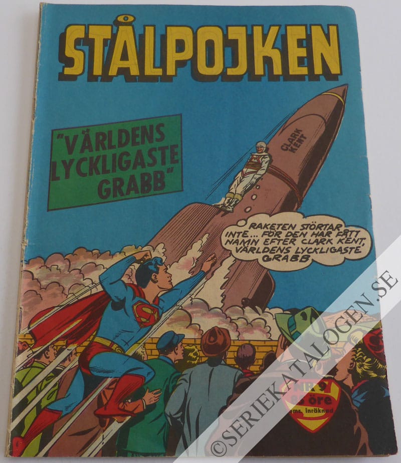 Framsida på Stålpojken #9 (1962)