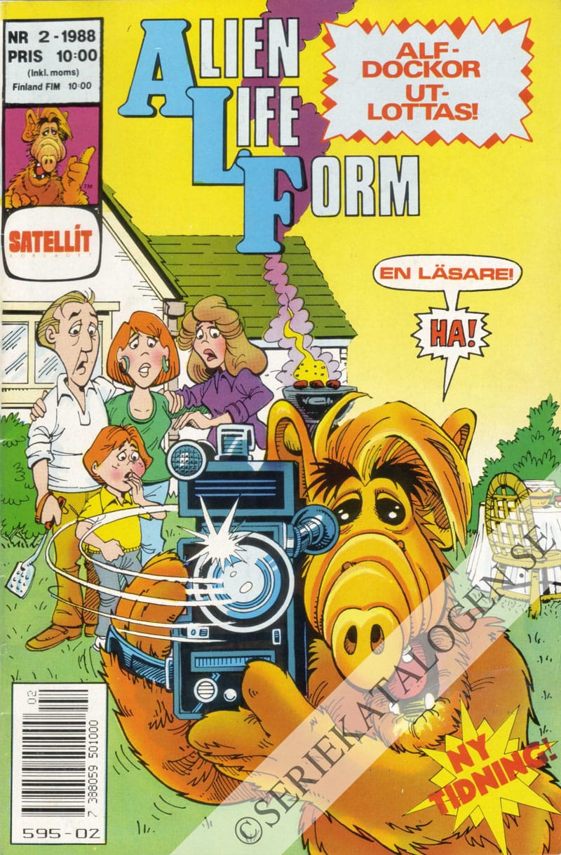 Framsida på Alf #2 (1988)