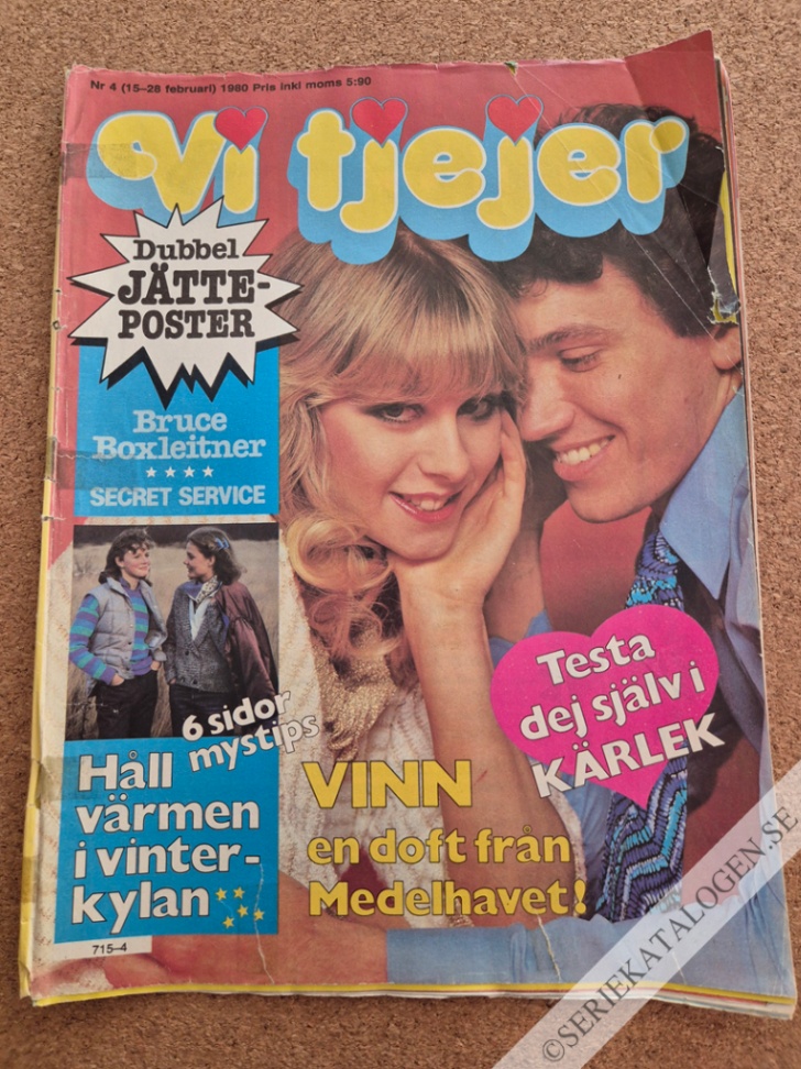 Framsida på Vi tjejer #4 (1980)