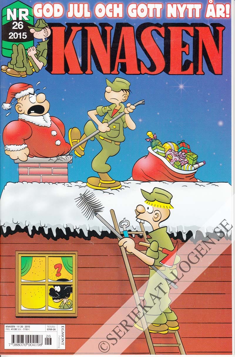 Framsida på Knasen #26 (2015)