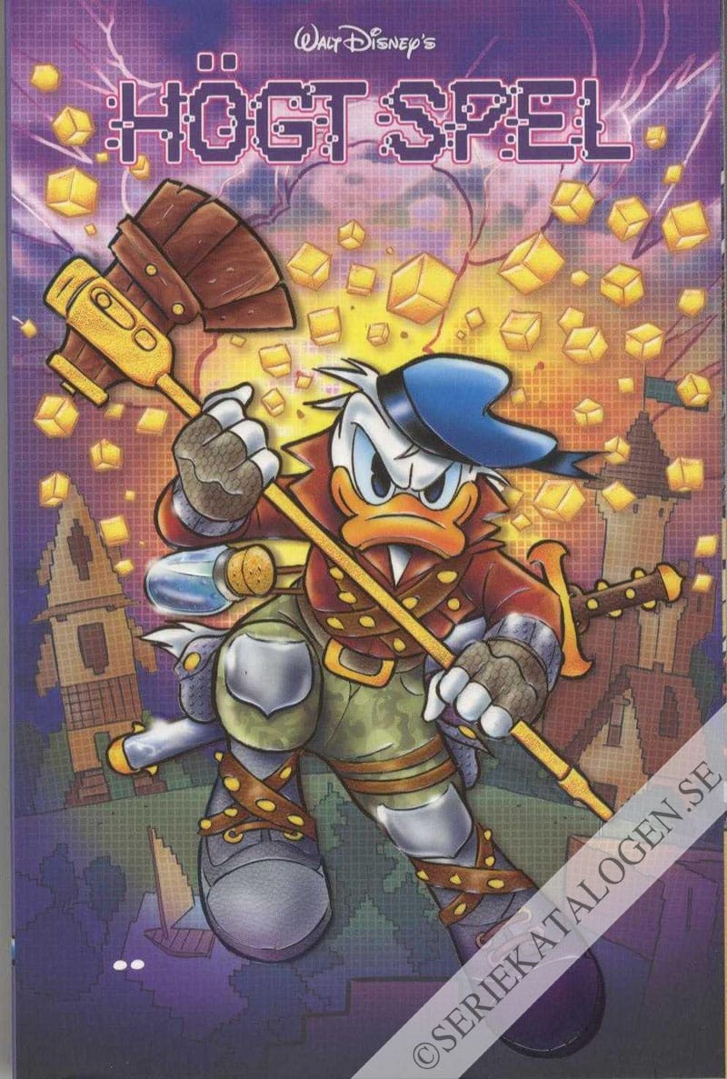 Framsida på Kalle Ankas pocket special Högt spel (2020)